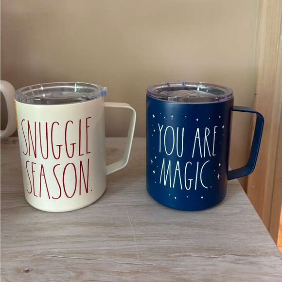 Rae Dunn Insulated Mugs - Brand New - Picture 1 of 5